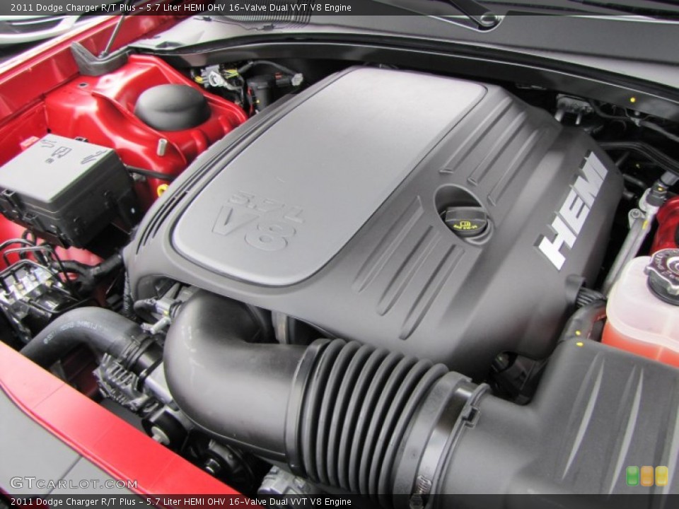 5.7 Liter HEMI OHV 16-Valve Dual VVT V8 Engine for the 2011 Dodge Charger #50693767