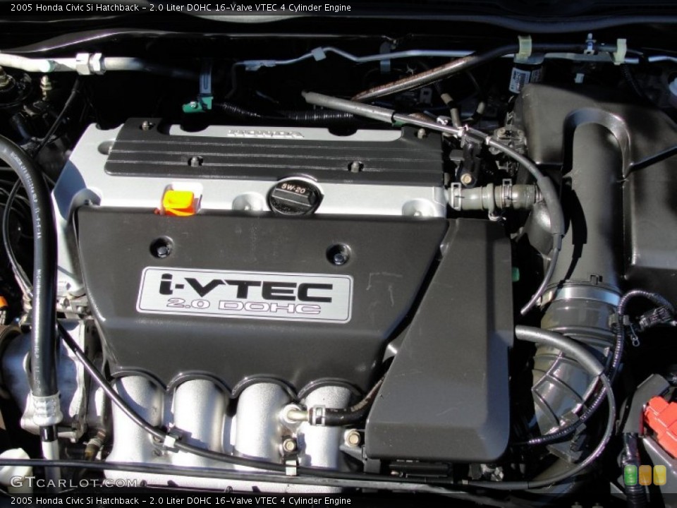 2.0 Liter DOHC 16-Valve VTEC 4 Cylinder Engine for the 2005 Honda Civic #50706115