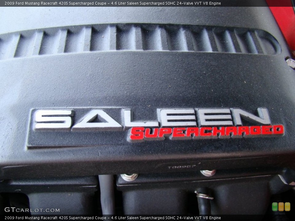 4.6 Liter Saleen Supercharged SOHC 24-Valve VVT V8 Engine for the 2009 Ford Mustang #50709403