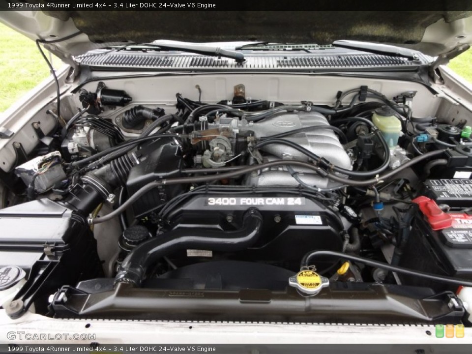 3.4 Liter DOHC 24-Valve V6 Engine for the 1999 Toyota 4Runner #50710294