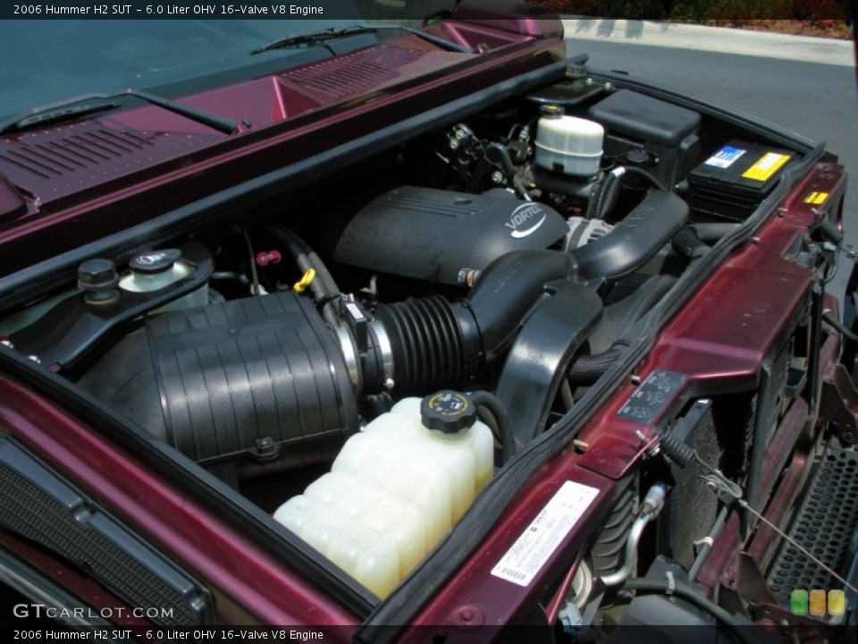 6.0 Liter OHV 16-Valve V8 Engine for the 2006 Hummer H2 #50715199