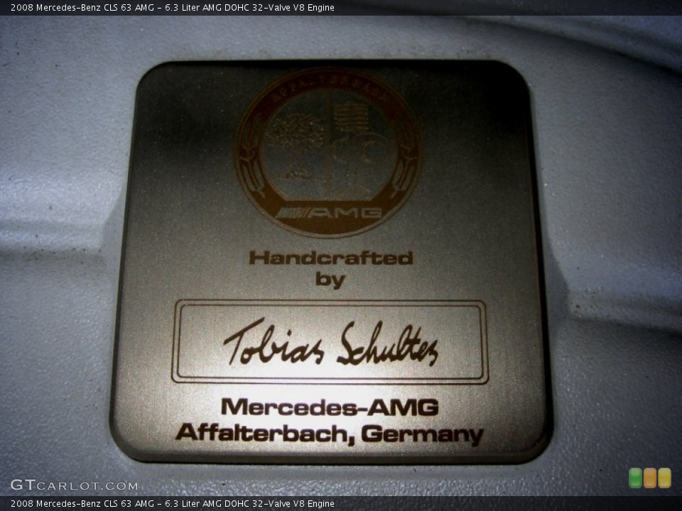 6.3 Liter AMG DOHC 32-Valve V8 Engine for the 2008 Mercedes-Benz CLS #50716663