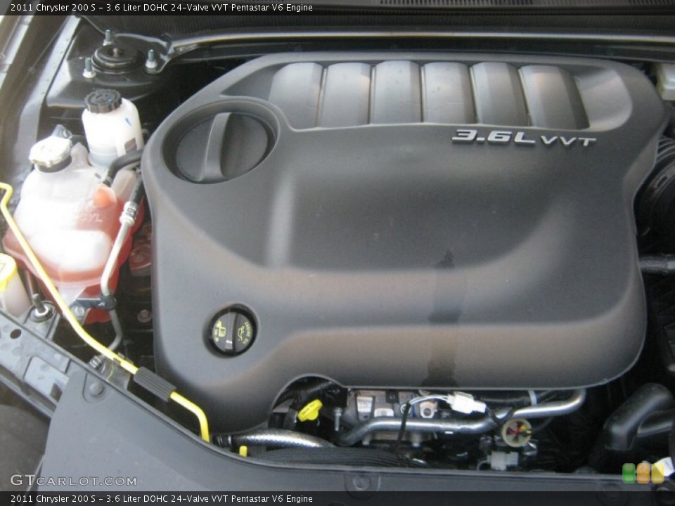 3.6 Liter DOHC 24-Valve VVT Pentastar V6 Engine for the 2011 Chrysler 200 #50732214