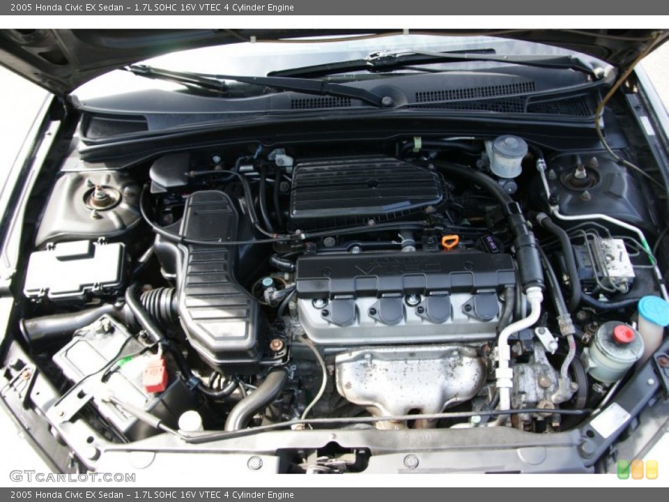 1.7L SOHC 16V VTEC 4 Cylinder Engine for the 2005 Honda Civic #50734665