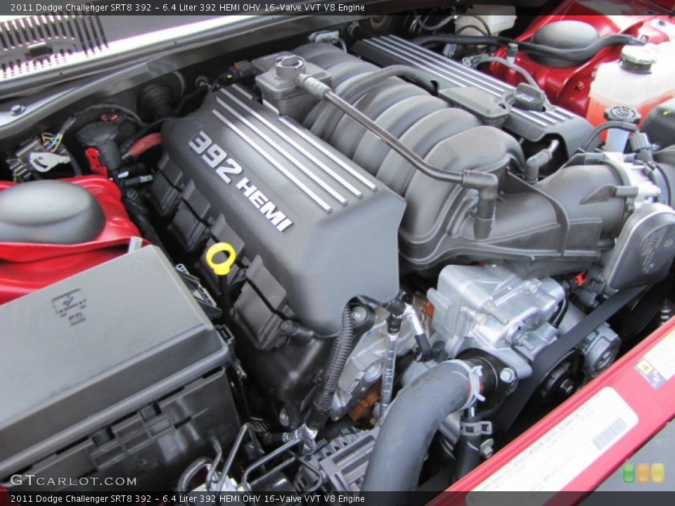 6.4 Liter 392 HEMI OHV 16-Valve VVT V8 Engine for the 2011 Dodge Challenger #50735337