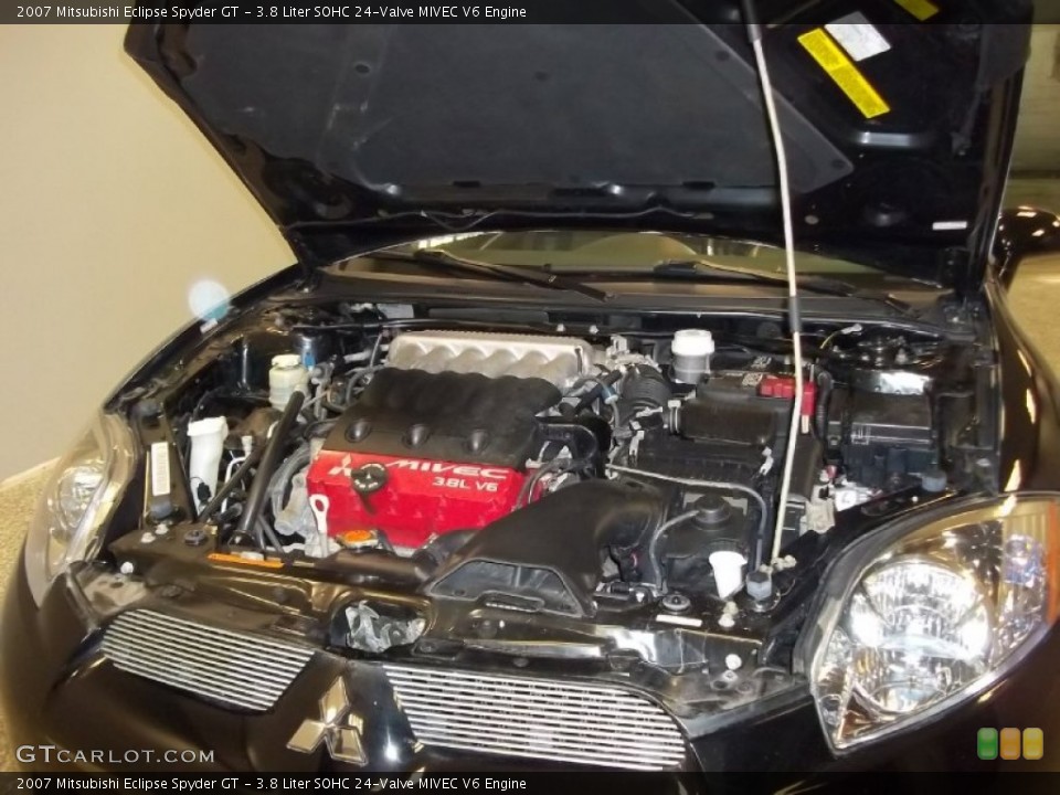 3.8 Liter SOHC 24-Valve MIVEC V6 Engine for the 2007 Mitsubishi Eclipse #50736948