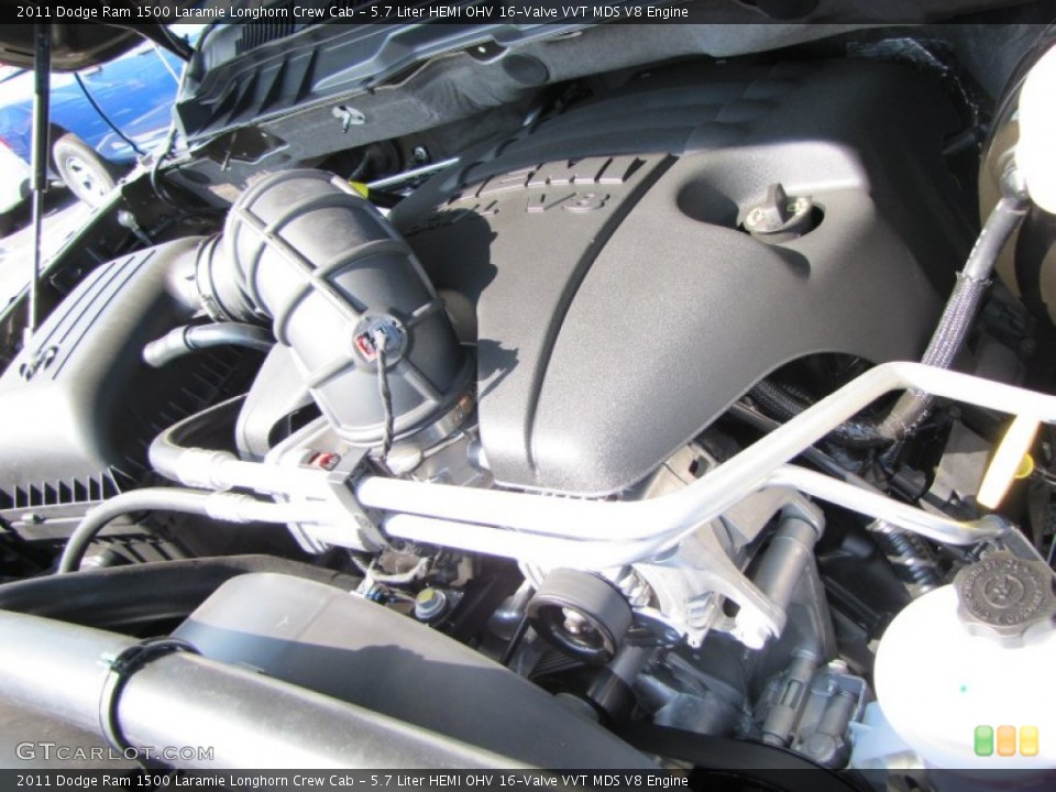 5.7 Liter HEMI OHV 16-Valve VVT MDS V8 Engine for the 2011 Dodge Ram 1500 #50739309