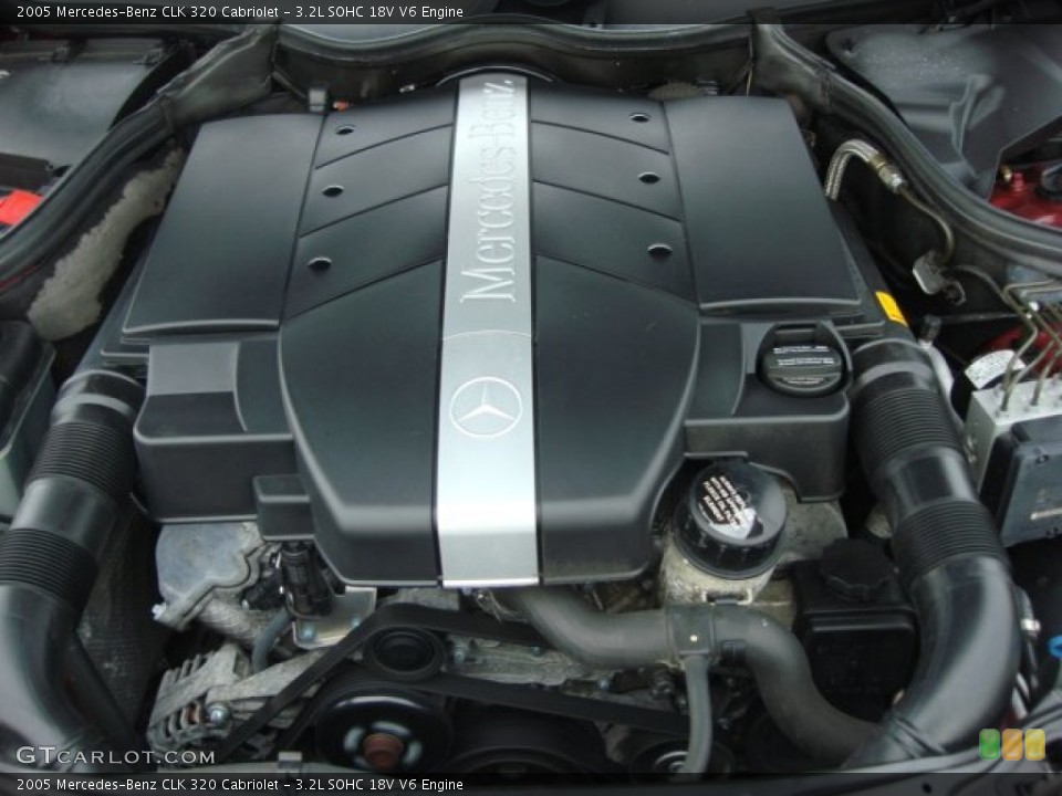 3.2L SOHC 18V V6 Engine for the 2005 Mercedes-Benz CLK #50742483