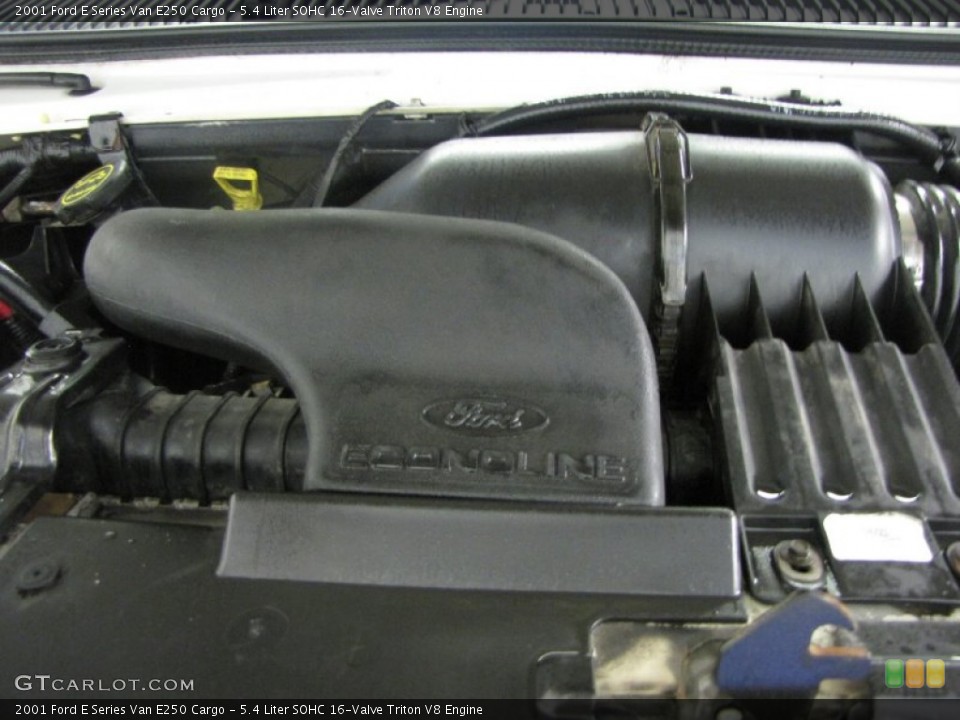 5.4 Liter SOHC 16-Valve Triton V8 Engine for the 2001 Ford E Series Van #50745450