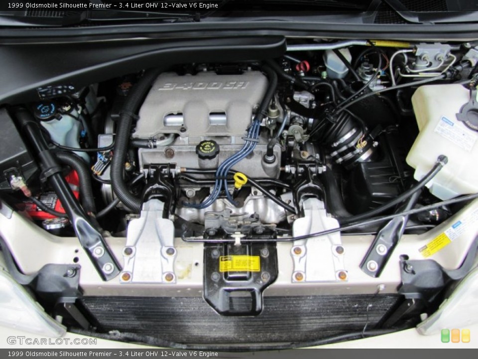 3.4 Liter OHV 12-Valve V6 Engine for the 1999 Oldsmobile Silhouette #50750300