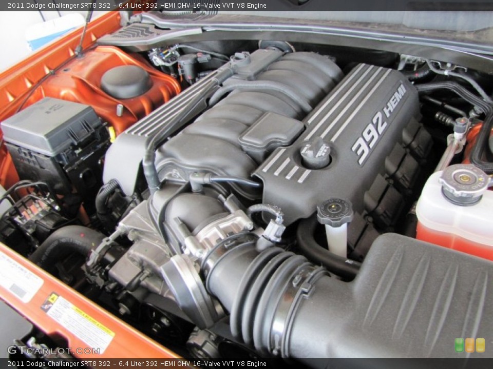 6.4 Liter 392 HEMI OHV 16-Valve VVT V8 Engine for the 2011 Dodge Challenger #50752542
