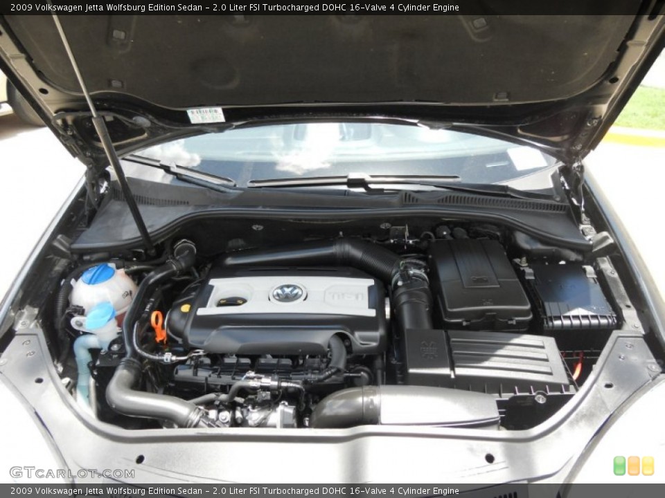 2.0 Liter FSI Turbocharged DOHC 16-Valve 4 Cylinder Engine for the 2009 Volkswagen Jetta #50755125