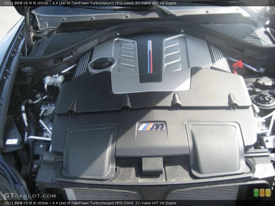 4.4 Liter M TwinPower Turbocharged HPDI DOHC 32-Valve VVT V8 Engine for the 2011 BMW X6 M #50755497