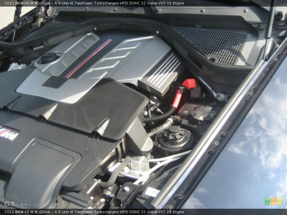 4.4 Liter M TwinPower Turbocharged HPDI DOHC 32-Valve VVT V8 Engine for the 2011 BMW X6 M #50755512