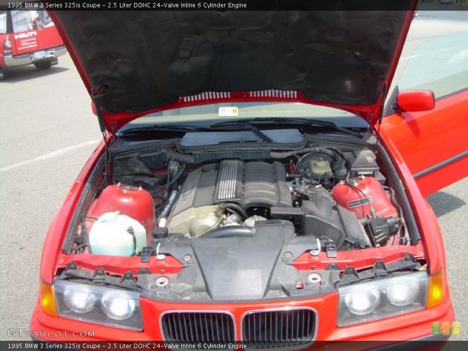 2.5 Liter DOHC 24-Valve Inline 6 Cylinder Engine for the 1995 BMW 3 Series #50758014