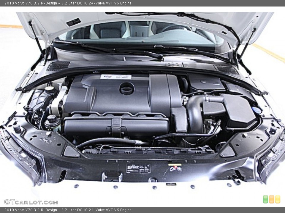 3.2 Liter DOHC 24-Valve VVT V6 2010 Volvo V70 Engine