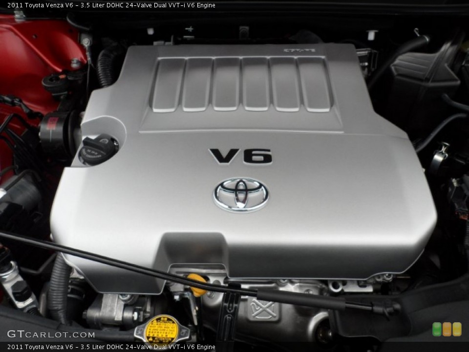 3.5 Liter DOHC 24-Valve Dual VVT-i V6 Engine for the 2011 Toyota Venza #50763177