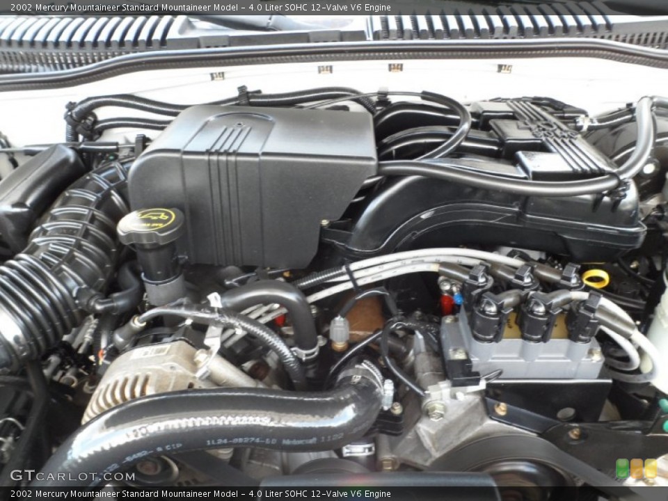 4.0 Liter SOHC 12-Valve V6 Engine for the 2002 Mercury Mountaineer #50766006
