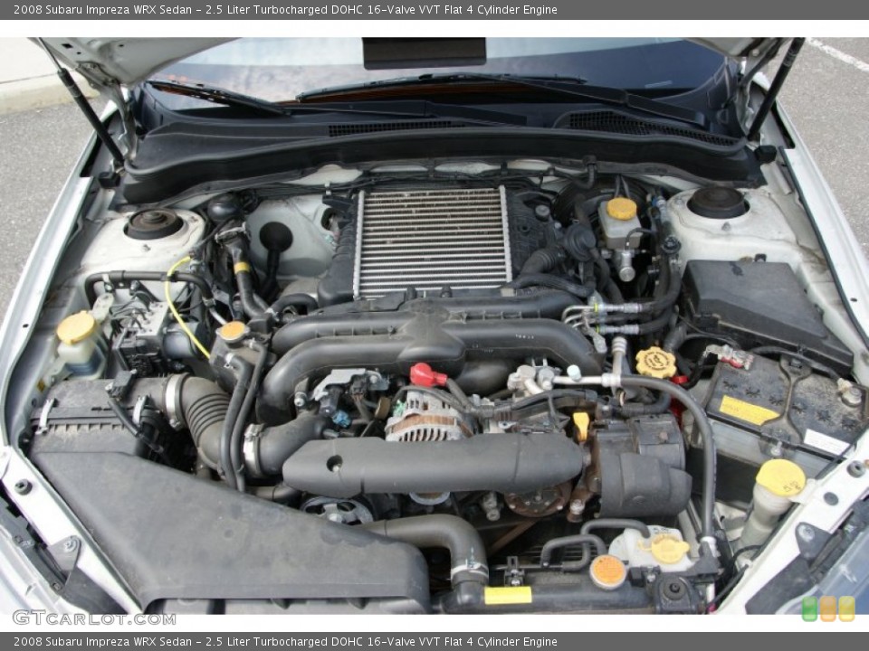 2.5 Liter Turbocharged DOHC 16-Valve VVT Flat 4 Cylinder Engine for the 2008 Subaru Impreza #50771100
