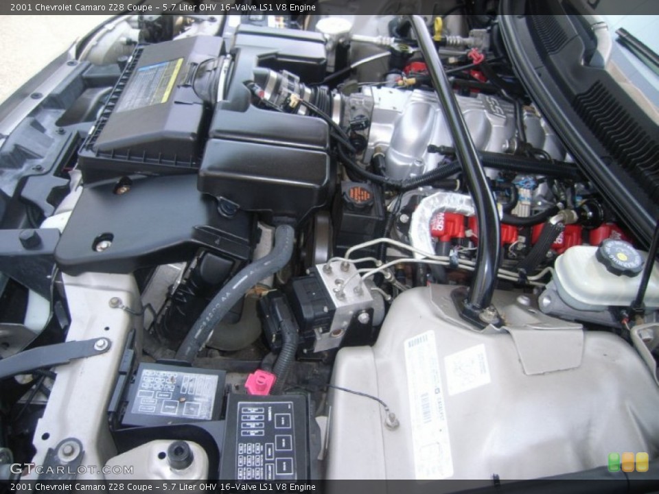 5.7 Liter OHV 16-Valve LS1 V8 Engine for the 2001 Chevrolet Camaro #50777694