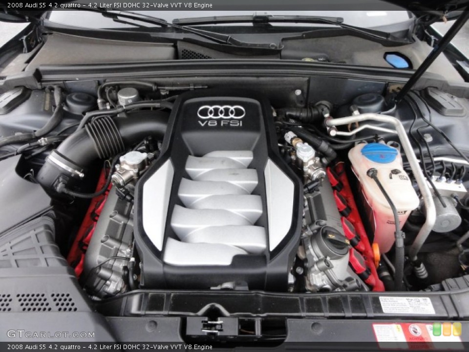 4.2 Liter FSI DOHC 32-Valve VVT V8 Engine for the 2008 Audi S5 #50787639