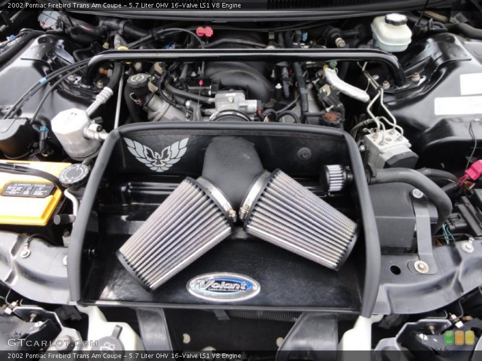 5.7 Liter OHV 16-Valve LS1 V8 2002 Pontiac Firebird Engine