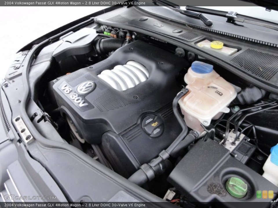 2.8 Liter DOHC 30-Valve V6 Engine for the 2004 Volkswagen Passat #50795688