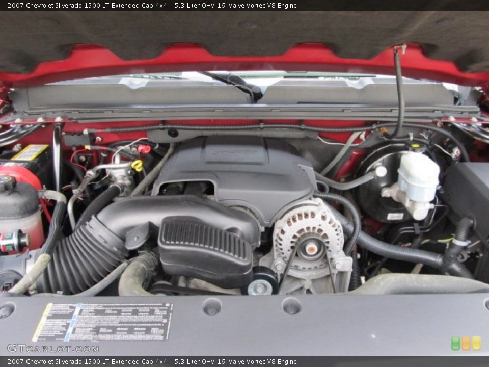 5.3 Liter OHV 16-Valve Vortec V8 Engine for the 2007 Chevrolet Silverado 1500 #50796120