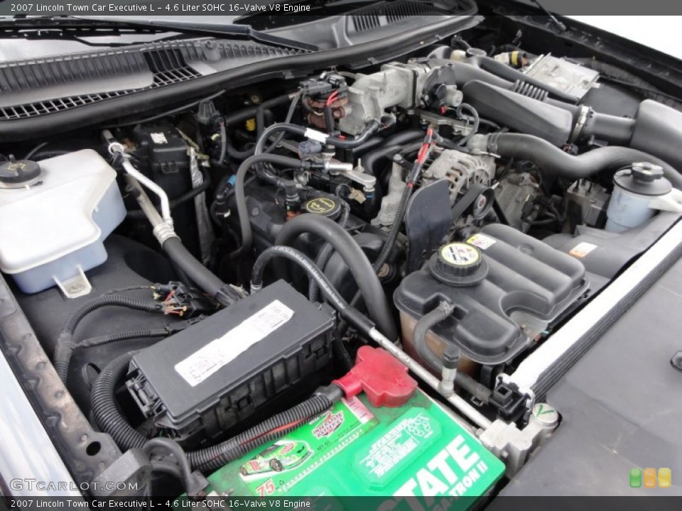 4.6 Liter SOHC 16-Valve V8 Engine for the 2007 Lincoln Town Car #50796507