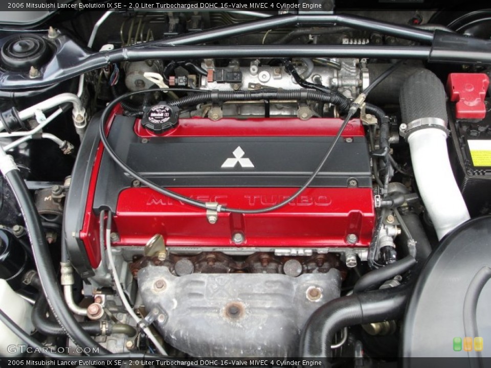 2.0 Liter Turbocharged DOHC 16-Valve MIVEC 4 Cylinder Engine for the 2006 Mitsubishi Lancer Evolution #50797563