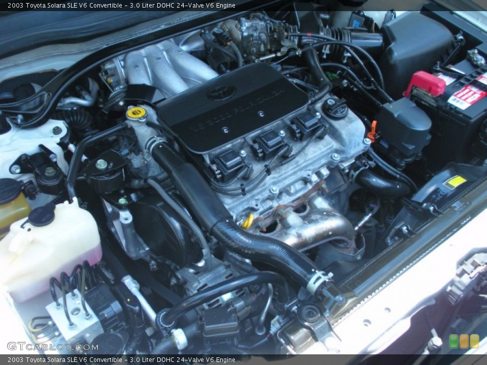 3.0 Liter DOHC 24-Valve V6 Engine for the 2003 Toyota Solara #50797605
