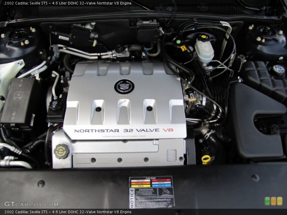 4.6 Liter DOHC 32-Valve Northstar V8 Engine for the 2002 Cadillac Seville #50799462