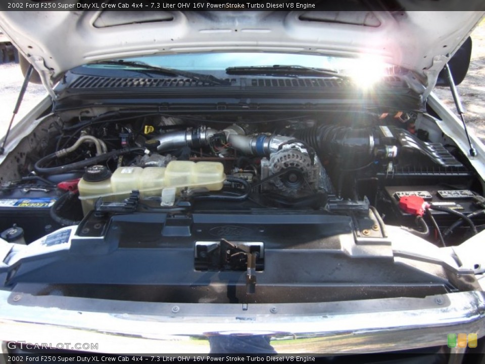 7.3 Liter OHV 16V Power Stroke Turbo Diesel V8 Engine for the 2002 Ford F250 Super Duty #50801952