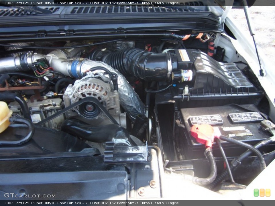 7.3 Liter OHV 16V Power Stroke Turbo Diesel V8 Engine for the 2002 Ford F250 Super Duty #50801997