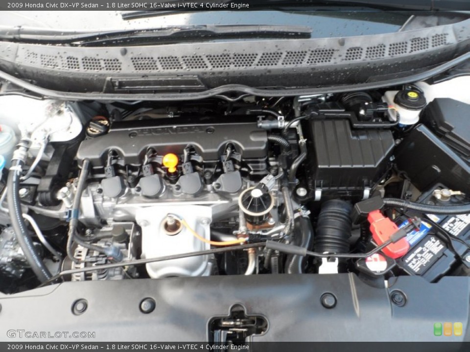 1.8 Liter SOHC 16-Valve i-VTEC 4 Cylinder Engine for the 2009 Honda Civic #50817222