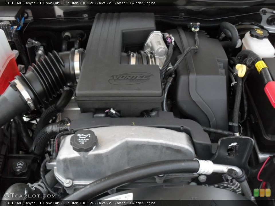 3.7 Liter DOHC 20-Valve VVT Vortec 5 Cylinder Engine for the 2011 GMC Canyon #50818419