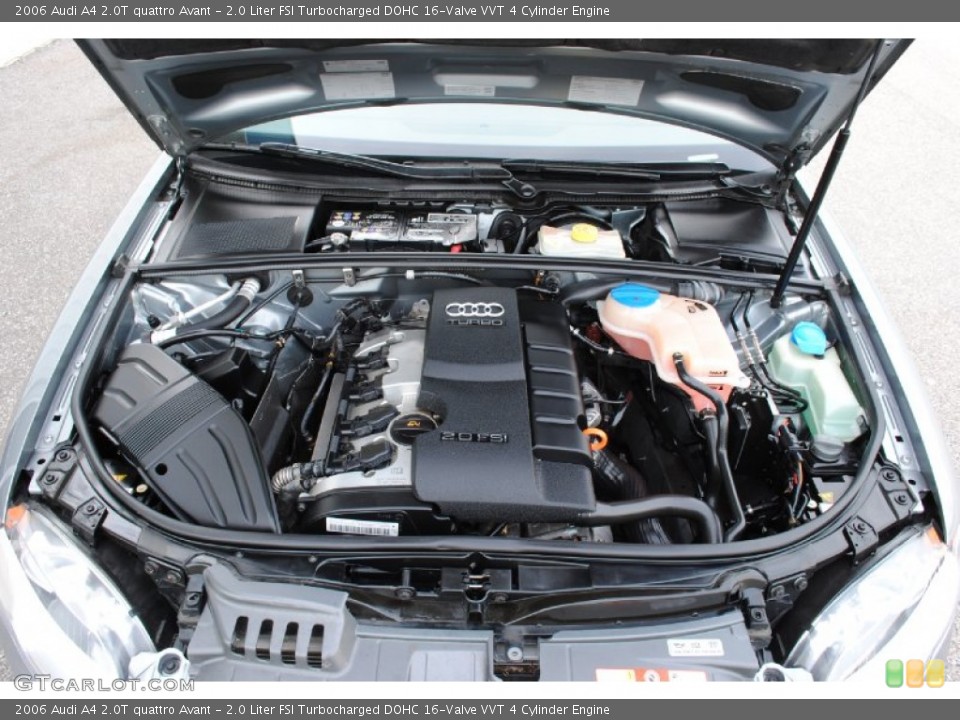 2.0 Liter FSI Turbocharged DOHC 16-Valve VVT 4 Cylinder Engine for the 2006 Audi A4 #50826873