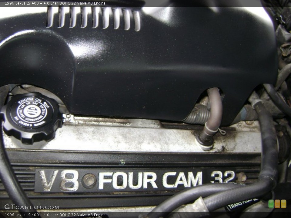 4.0 Liter DOHC 32 Valve V8 Engine for the 1996 Lexus LS #50828781
