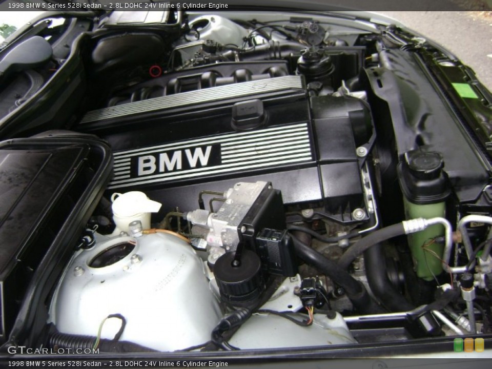2.8L DOHC 24V Inline 6 Cylinder Engine for the 1998 BMW 5 Series #50829596