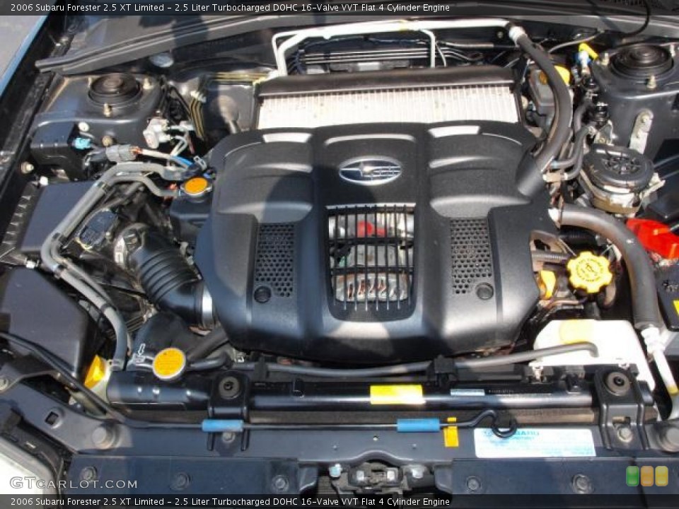 2.5 Liter Turbocharged DOHC 16-Valve VVT Flat 4 Cylinder Engine for the 2006 Subaru Forester #50829648