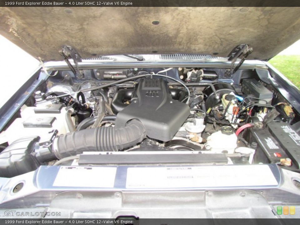 4.0 Liter SOHC 12-Valve V6 1999 Ford Explorer Engine