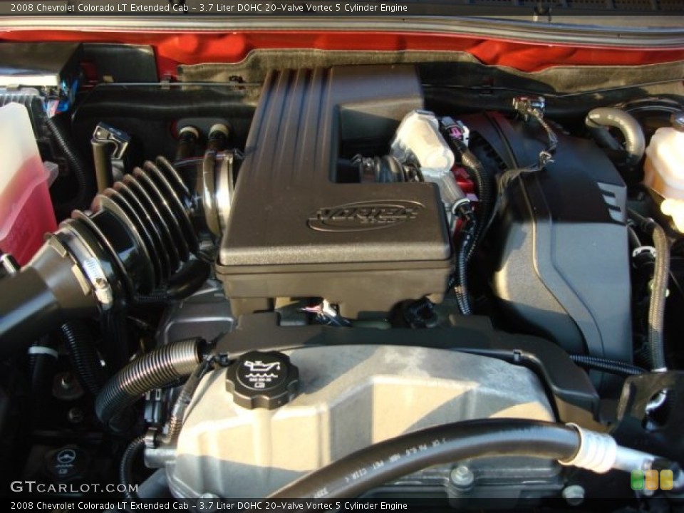 3.7 Liter DOHC 20-Valve Vortec 5 Cylinder Engine for the 2008 Chevrolet Colorado #50838798