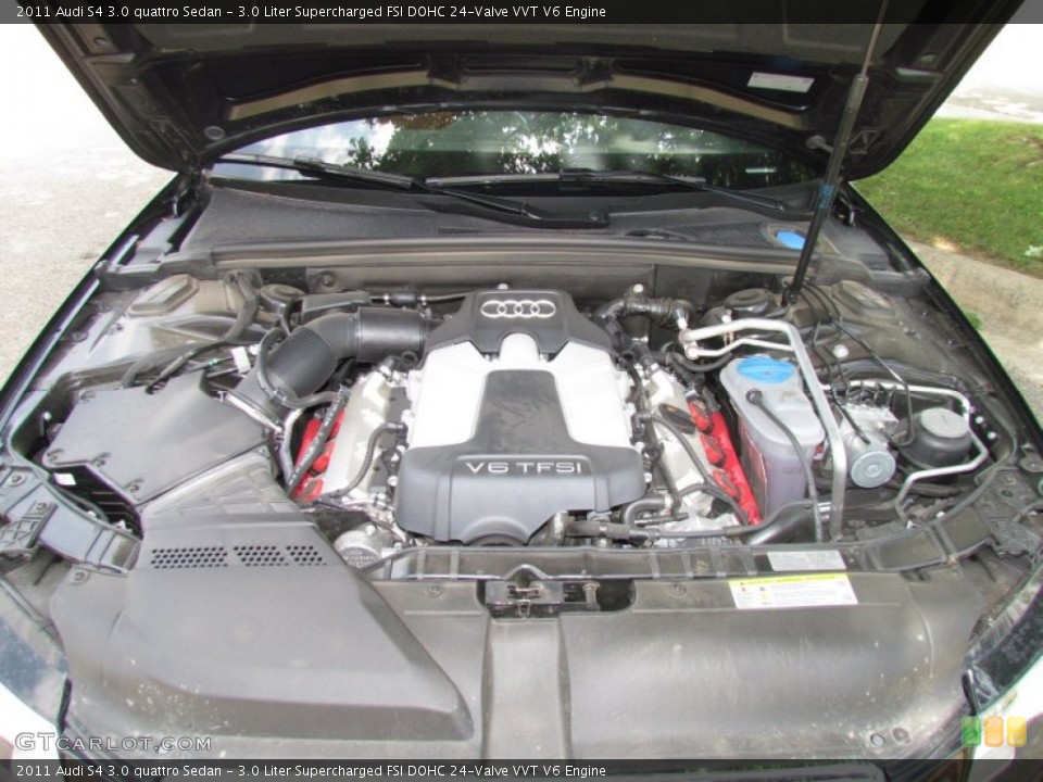 3.0 Liter Supercharged FSI DOHC 24-Valve VVT V6 Engine for the 2011 Audi S4 #50839113