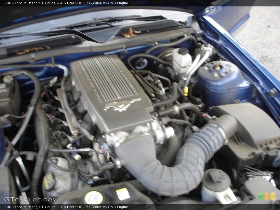 4.6 Liter SOHC 24-Valve VVT V8 Engine for the 2009 Ford Mustang #50840742