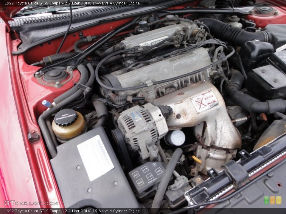 2.2 Liter DOHC 16-Valve 4 Cylinder Engine for the 1992 Toyota Celica #50847192