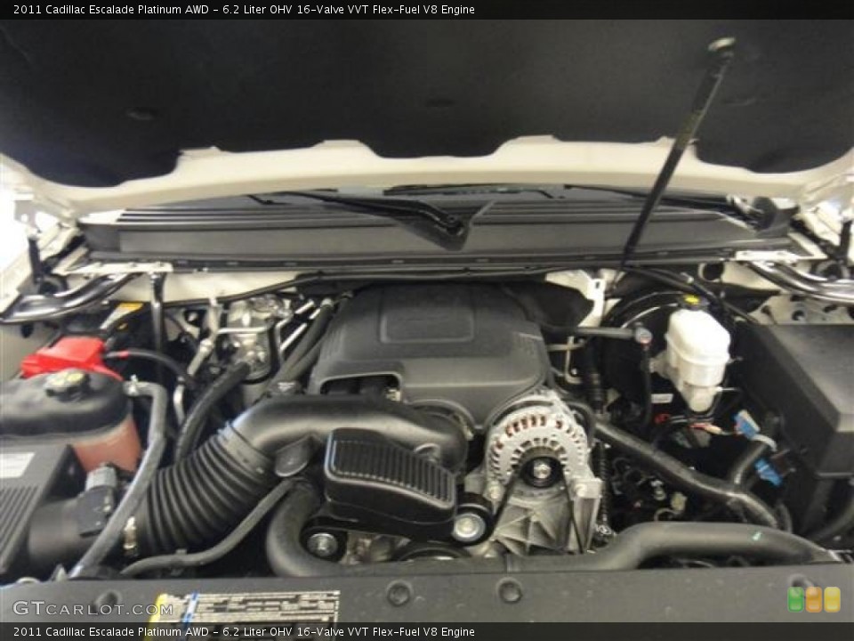 6.2 Liter OHV 16-Valve VVT Flex-Fuel V8 Engine for the 2011 Cadillac Escalade #50847396