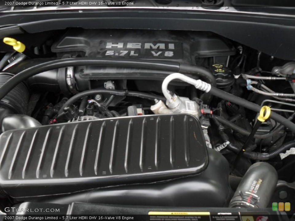 5.7 Liter HEMI OHV 16-Valve V8 Engine for the 2007 Dodge Durango #50862184