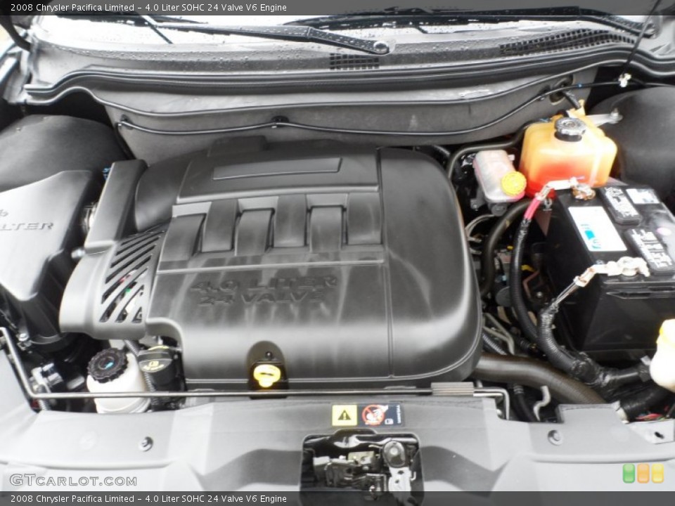 4.0 Liter SOHC 24 Valve V6 Engine for the 2008 Chrysler Pacifica #50878375