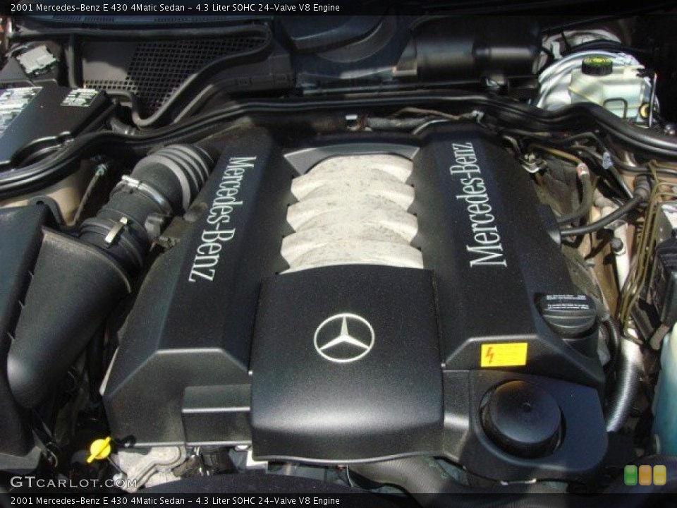 4.3 Liter SOHC 24-Valve V8 Engine for the 2001 Mercedes-Benz E #50879005