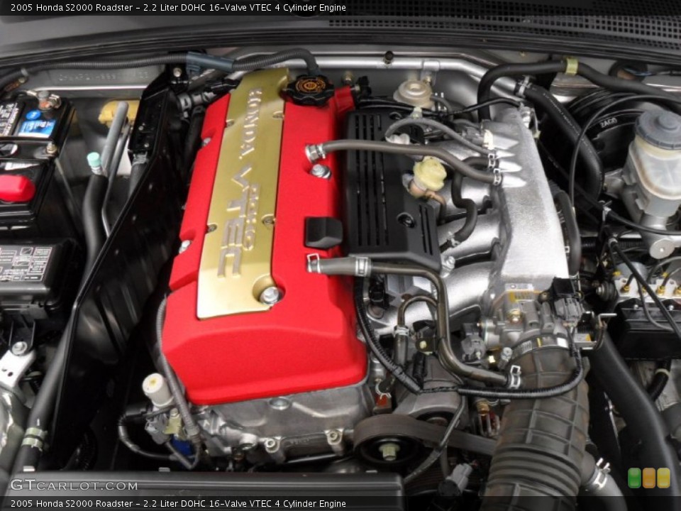 2.2 Liter DOHC 16-Valve VTEC 4 Cylinder Engine for the 2005 Honda S2000 #50879731